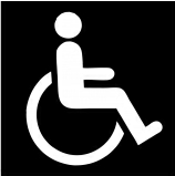 Wheelchair symbol